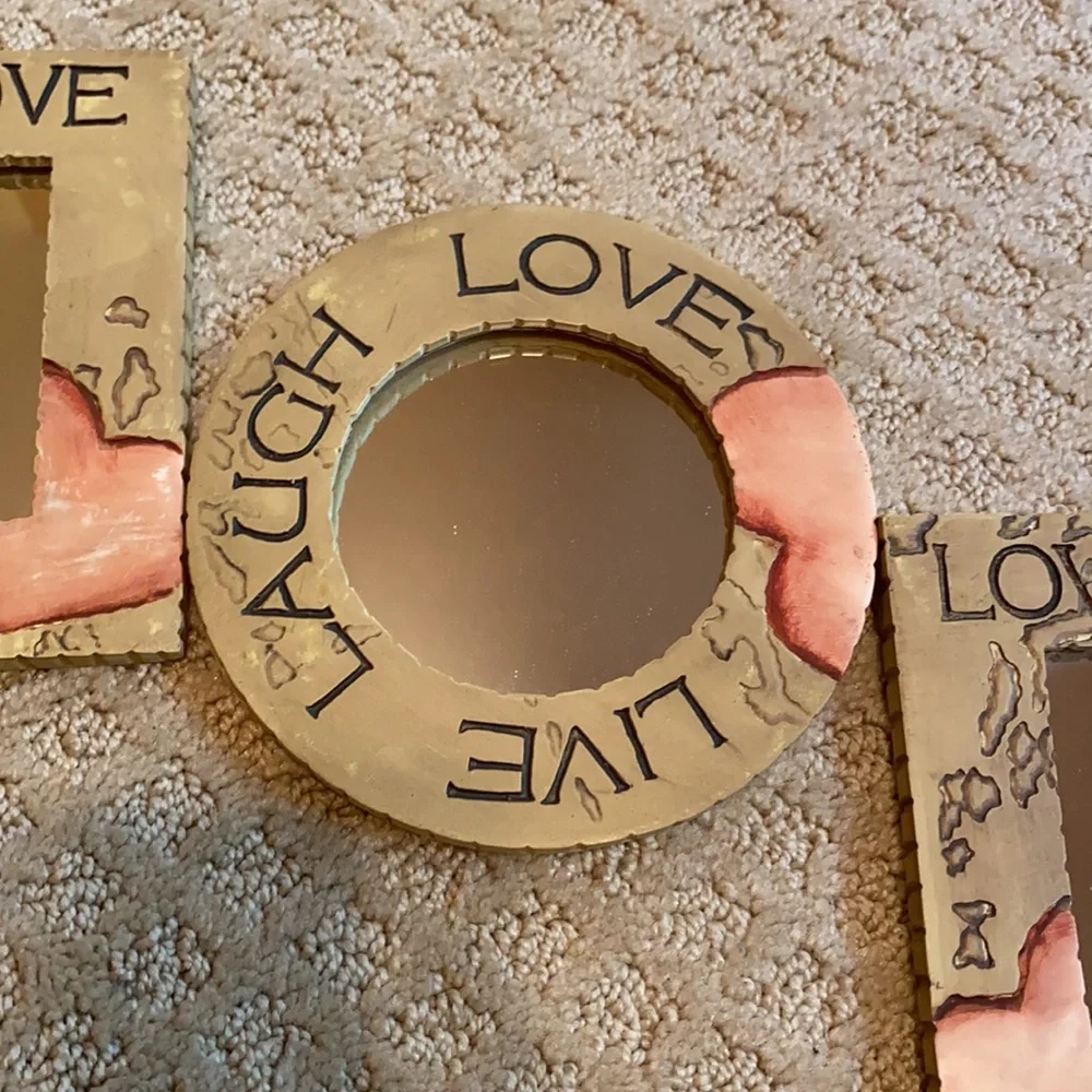 Mirror‎ decoration set